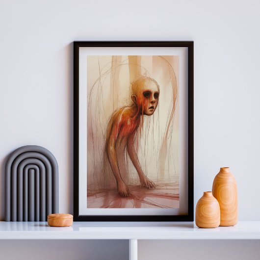 Poster Le Spectateur Sous le Silence