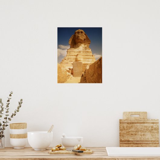 Poster Le Sphinx, datant du règne du roi (Cuisine)