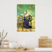 Poster Le Spinner par Vincent van Gogh (Cuisine)