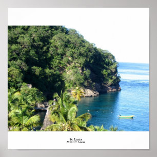 Poster Le St Lucia