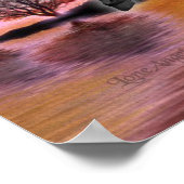 Poster Le Stallion Noir .. image imaginaire ... (Coin)