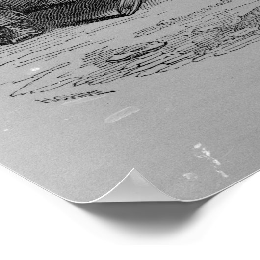 Poster Le stand d'huîtres (Coin)