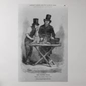 Poster Le stand d'huîtres (Devant)