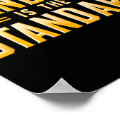 Poster Le Standard Est Le Football T Standard De Pittsbur (Coin)