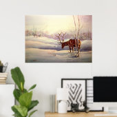 Poster LE STANDOFF by SHARON SHARPE (Bureau à domicile)