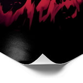 Poster Le Stardust Samurai | Guerrier de chat cosmique (Coin)