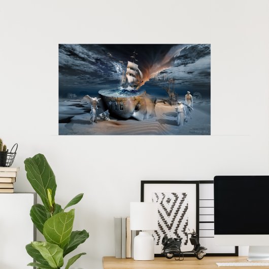 Poster Le Stormbringer (Bureau à domicile)