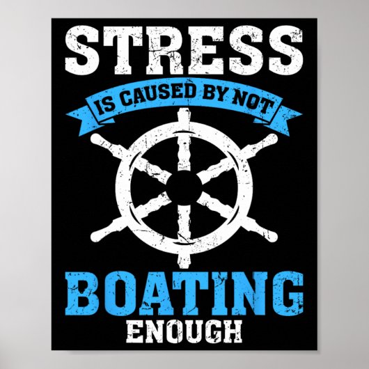 Poster Le stress est causé (Devant)