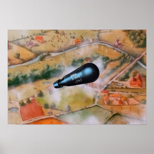 POSTER LE STRIP COMIQUE PRÉSENTE (Devant)