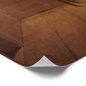 Poster Le studio de Caspar David Friedrich (Coin)