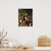 Poster Le Studio de l'artiste (Cuisine)