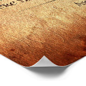 Poster Le Succès Arrive Avant Le Travail (Coin)