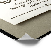 Poster Le succès commence avec chaque défi, pas à partir (Coin)