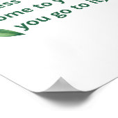 Poster Le succès ne vient pas à vous (Coin)