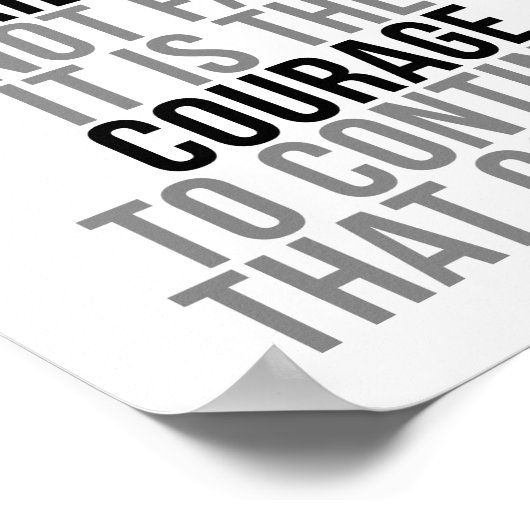 Poster Le succès n'est pas définitif (Coin)