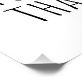 Poster Le Succès N'Est Pas Définitif, L'Échec N'Est Pas F (Coin)