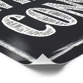 Poster Le succès vient de l'affiche de cohérence (Coin)