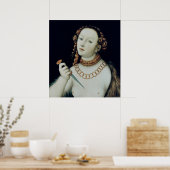 Poster Le suicide de Lucretia, 1538 (Cuisine)