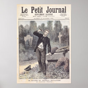 Poster Le suicide du général Georges Ernest