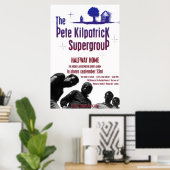 Poster Le supergroupe Pete Kilpatrick (Bureau à domicile)