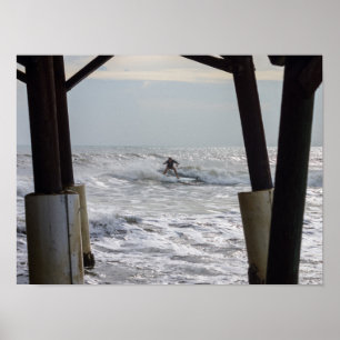 Poster Le surf de cacao