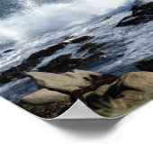 Poster Le surf de l'océan Pacifique (Coin)