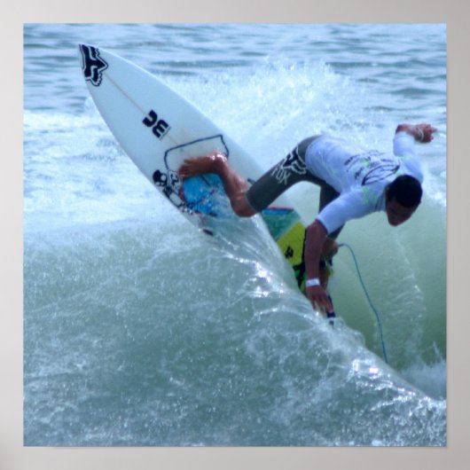 Poster Le surf du Costa Rica (Devant)