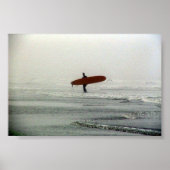Poster Le surfer solitaire (Devant)