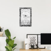 Poster Le système de Ptolémée (Bureau à domicile)
