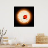 Poster Le système Kepler-16. (Cuisine)