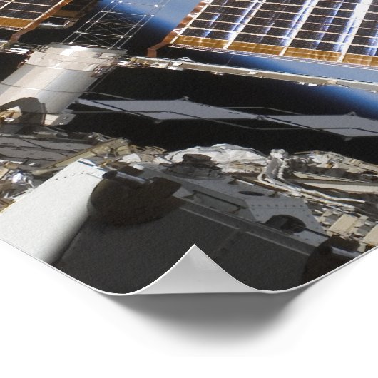 Poster Le système robotique Dextre construit au Canada 2 (Coin)