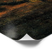 Poster Le tableau de Thomas Moran, La Maison hantée, (Coin)