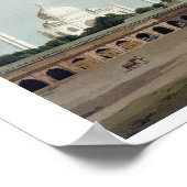 Poster Le Taj Mahal à Agra, de 'Oriental Scenery : Twe (Coin)