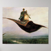 Poster Le tapis volant de Viktor Vasnetsov (1880) (Devant)