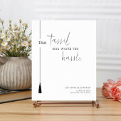 Poster Le Tassel Vaut La Peine De L'Affiche De Graduation