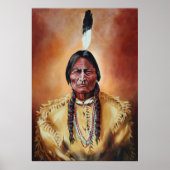 Poster Le taureau assis (Devant)