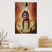 Poster Le taureau assis (Cuisine)