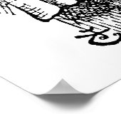 Poster Le Tea Party de Mad Hatter (Coin)