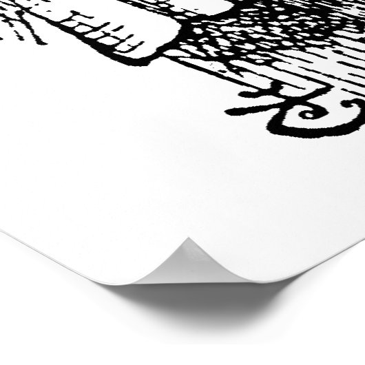 Poster Le Tea Party de Mad Hatter (Coin)