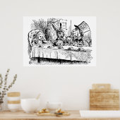 Poster Le Tea Party de Mad Hatter (Cuisine)