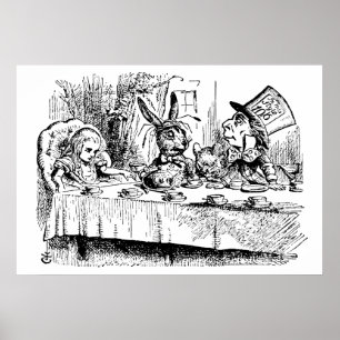 Poster Le Tea Party de Mad Hatter