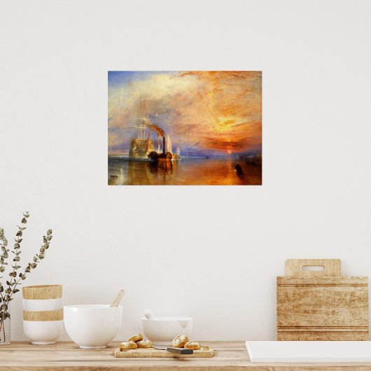 Poster Le Temeraire de combat (Cuisine)