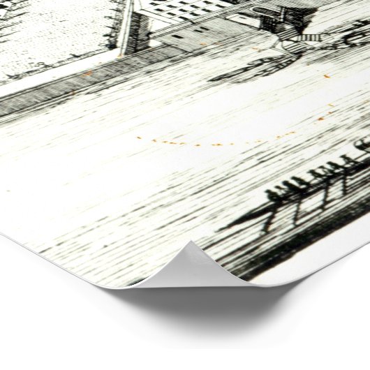 Poster Le Temple (Coin)