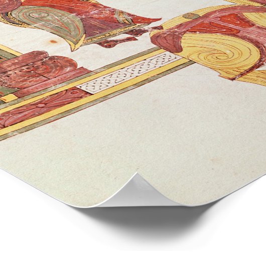 Poster Le Temple de Jérusalem de la "Bible" (Coin)