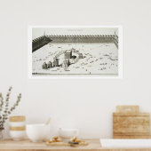 Poster Le Temple de La Mecque (gravure) (Cuisine)