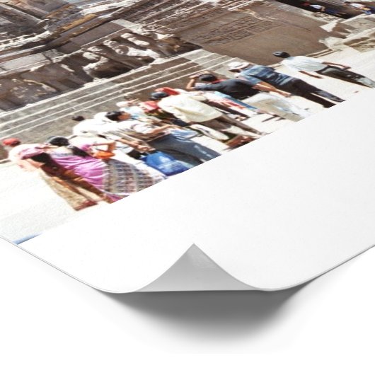 Poster Le temple d'Ellora (Coin)