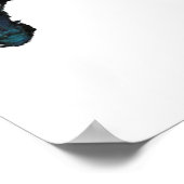 Poster "Le temps 4 est une action" (Coin)