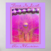 Poster Le Temps Est Juste Une Illusion (Devant)