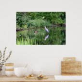 Poster Le temps passe en une minute -"Galerie Imprimer (Cuisine)