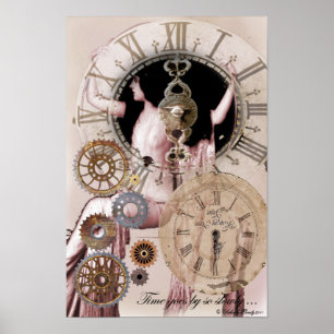 Poster Le temps passe si lentement